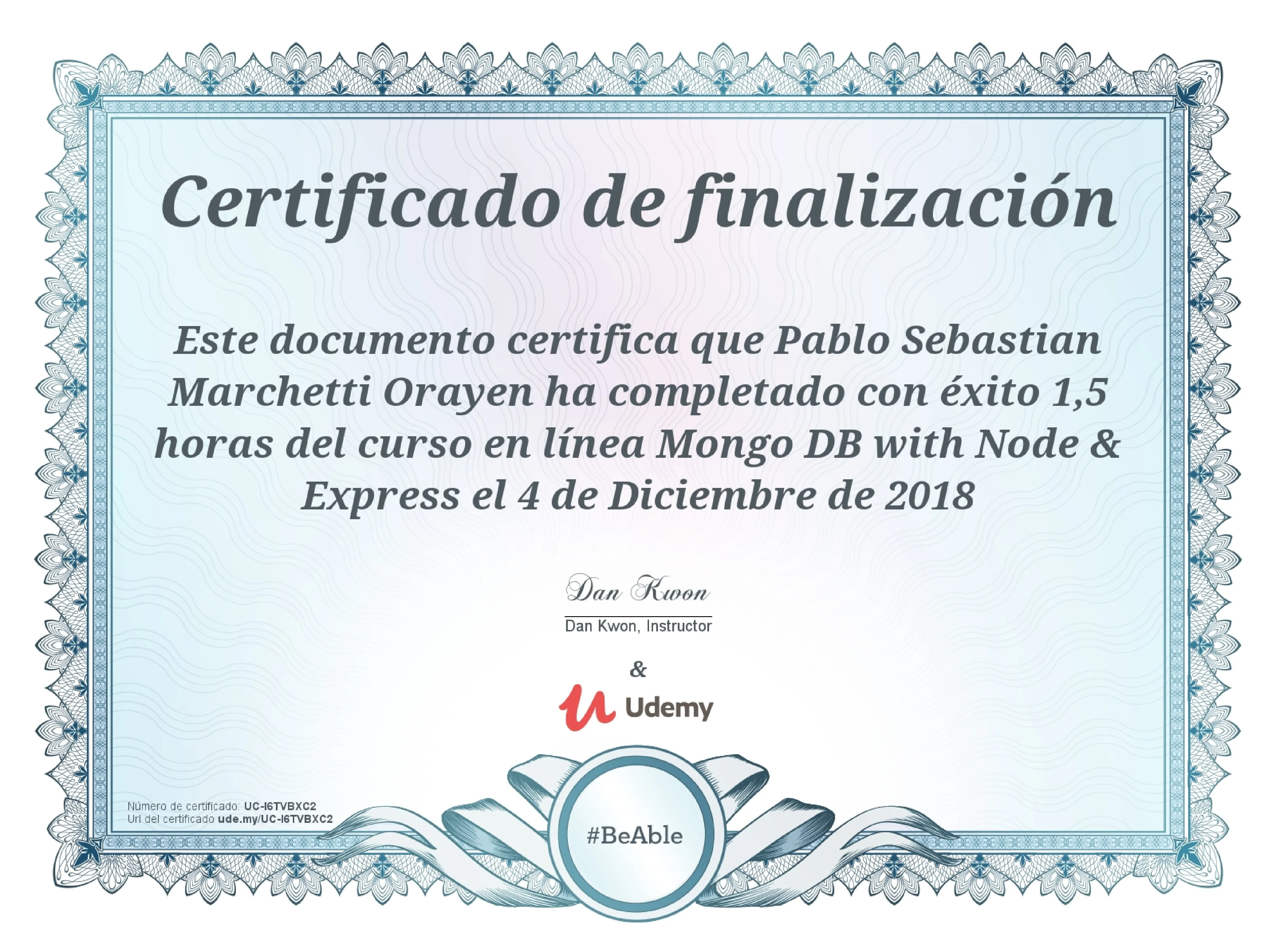Mongo DB con Node y Express